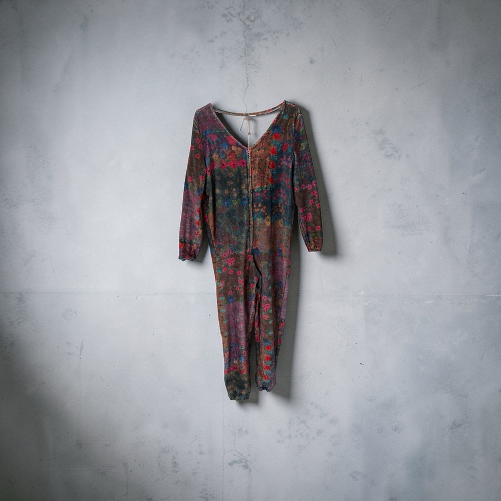NATURAL LIFE Multicolor Floral Jumpsuit